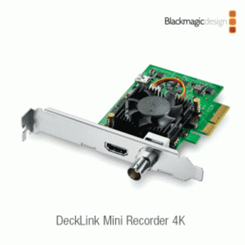 [Blackmagic] DeckLink Mini Recorder 4K